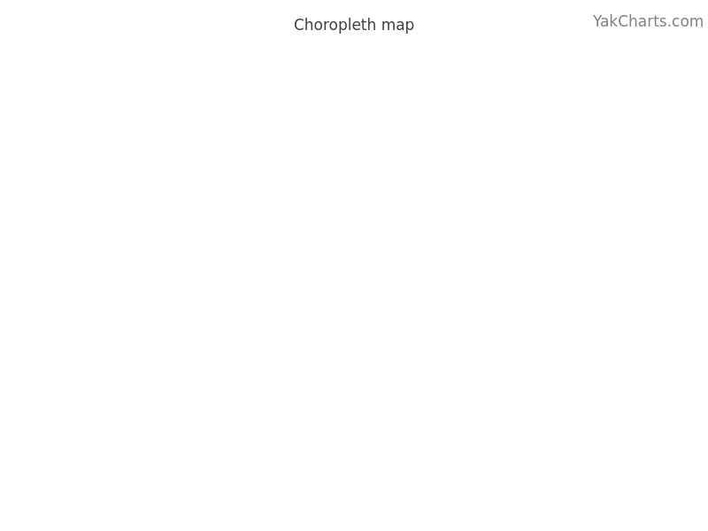 Choropleth map example